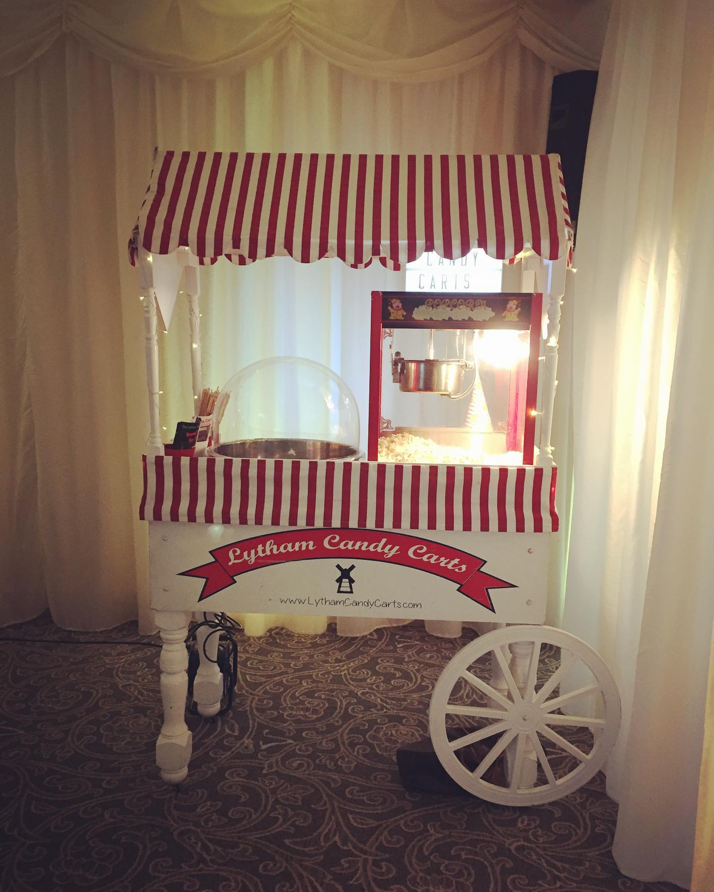 Candy Floss & Popcorn cart Candy Floss & Popcorn cart
