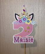 Personalised cake toppers - Image 10
