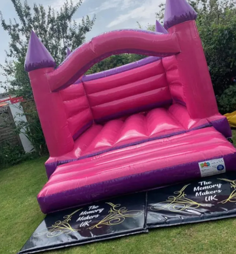 Pink 2 Pink Princess Bouncy Castle - Image 1
