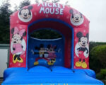 10ft x 12ft Mickey & Minnie Themed Bouncy Castle - Image 4
