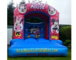 10ft x 12ft Mickey & Minnie Themed Bouncy Castle