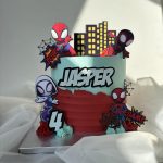 8 inch 3 layer themed cake