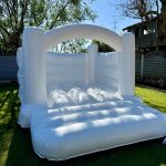 All White Bouncy Castle