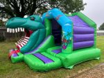 12ft x 15ft Mini Dinosaur Bouncy Castle with Slide
