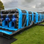 3 Part Energy Inflatable Assault Course 70ft