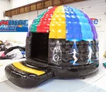 13ft x 15ft Music Disco Dome Bouncy Castle