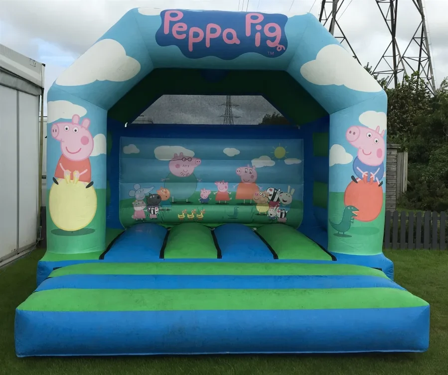 cropped-Peppa-pig.webp 13ft x 13ft Peppa Pig Theme Bouncy Castle - Image 1