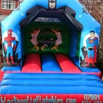 12ft x 14ft Superhero Theme Bouncy Castle