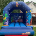 12ft x 12ft Under the Sea Theme Bouncy Castle
